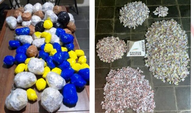 PM apreende mais de 5 mil frações de crack e cocaína