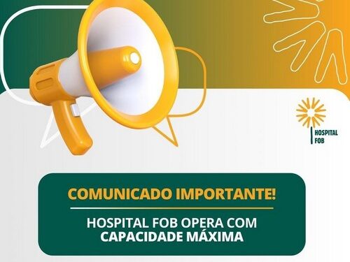 FOB está atendendo com capacidade máxima em Lafaiete e Ouro Branco
