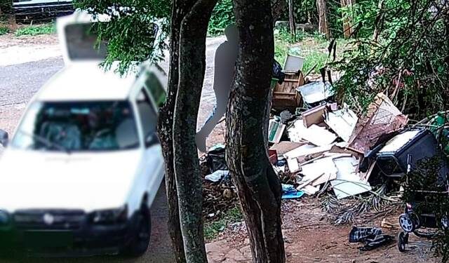 Ouro Branco utiliza tecnologia para combater descarte irregular de lixo