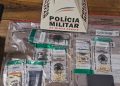 Polícia Militar apreende drogas e detém trio em Barbacena