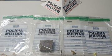 Polícia apreende drogas e munições em Ouro Branco