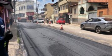 Asfalta Lafaiete avança com novo pavimento em vias do São João
