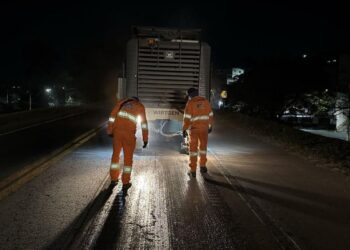 Pare e siga na BR-040 altera trânsito em Congonhas