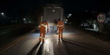 Pare e siga na BR-040 altera trânsito em Congonhas