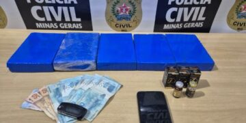 PCMG prende suspeito com drogas e anabolizantes