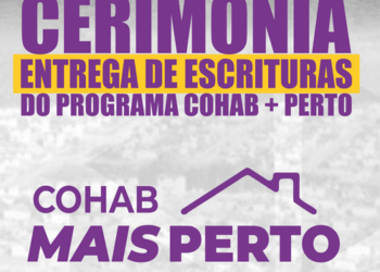 Regularização fundiária: COHAB entrega escrituras em Lafaiete