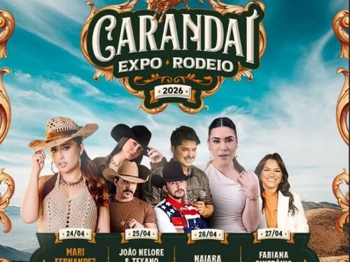 Carandaí celebra 102 anos com grandes shows