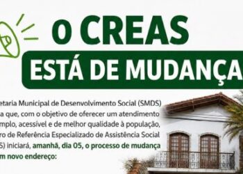 CREAS muda de endereço e altera atendimento em Lafaiete