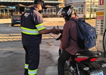 Maio Amarelo leva ações de segurança à BR-040 em Lafaiete
