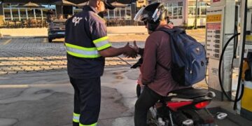 Maio Amarelo leva ações de segurança à BR-040 em Lafaiete