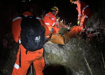 Homem é resgatado após surto na Serra do Lenheiro