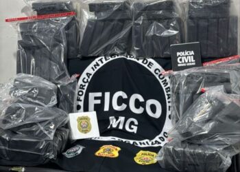 Carga de 85 kg de cocaína é interceptada pela Polícia Federal