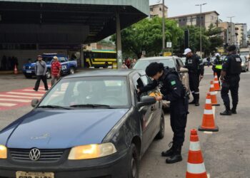 Blitz do Maio Amarelo reforça alerta no trânsito em Lafaiete