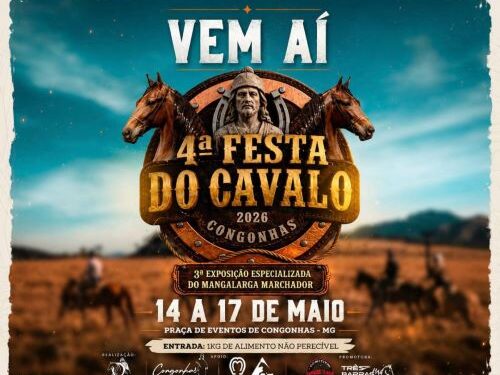 4ª Festa do Cavalo de Congonhas terá rodeio e shows