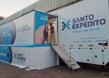 Carreta da Saúde  atende pacientes à espera de exames em Lafaiete