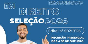 Câmara abre seleção para estágio em Direito com bolsa de R$ 1,8 mil